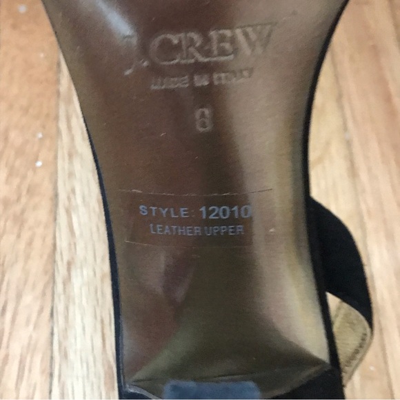 J. Crew Nicolette Heels in Black Suede - Picture 14 of 16